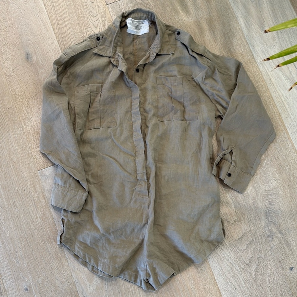 Acacia Linen Nash Romper